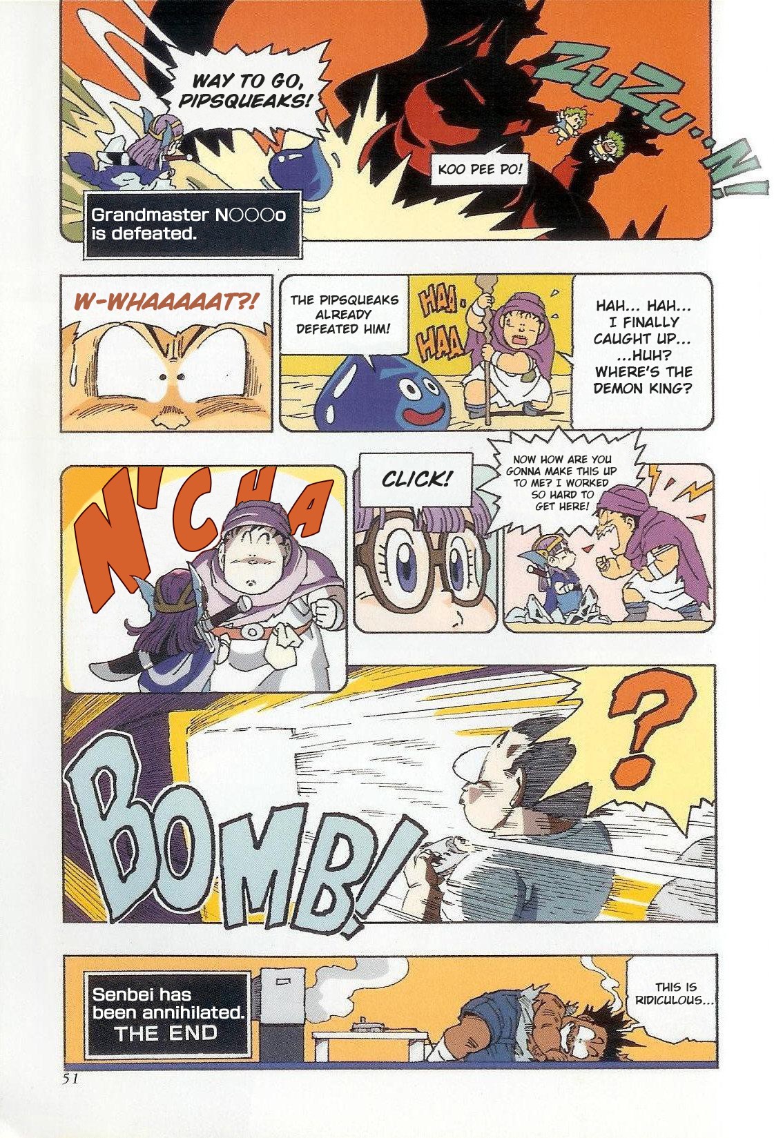 The Brief Return of Dr. Slump Chapter 3 page 13 - Chapter 3: Arale, the Strongest Hero