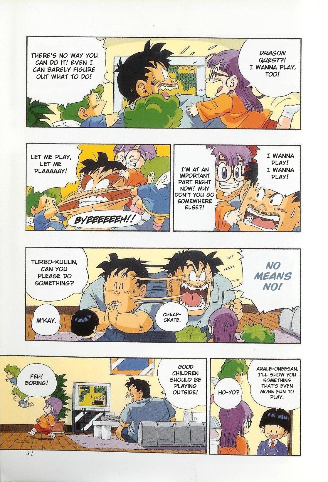 The Brief Return of Dr. Slump Chapter 3 page 3 - Chapter 3: Arale, the Strongest Hero