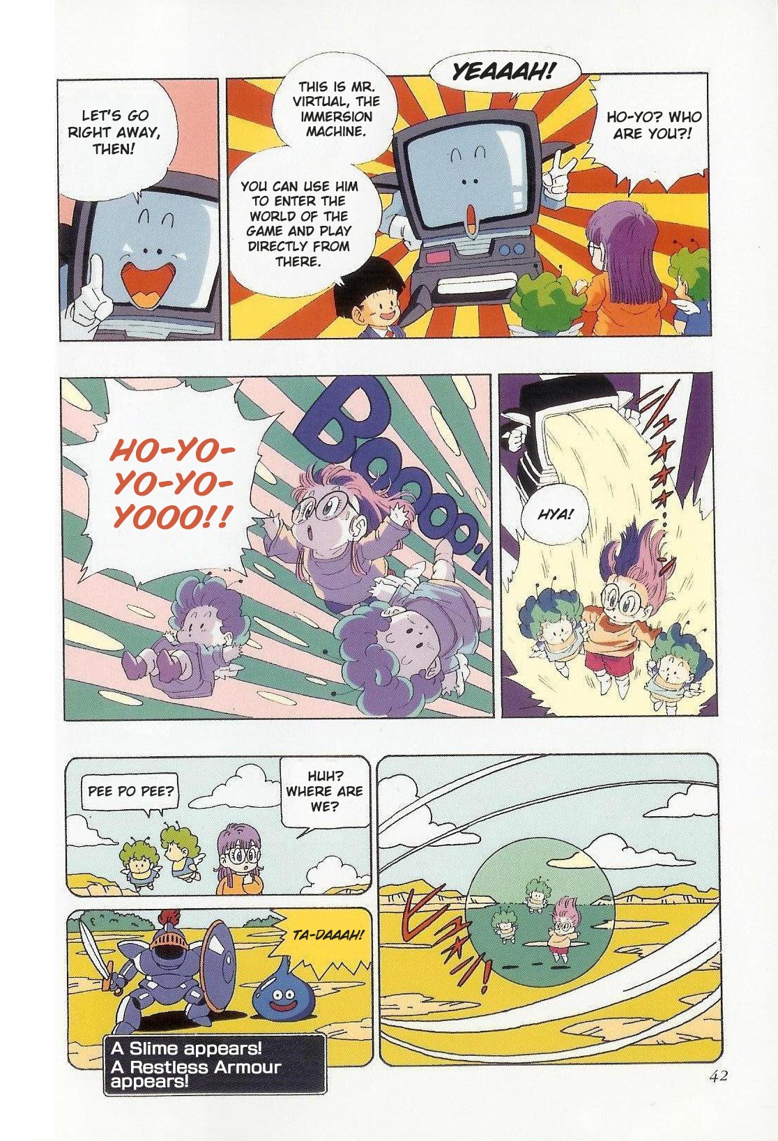 The Brief Return of Dr. Slump Chapter 3 page 4 - Chapter 3: Arale, the Strongest Hero