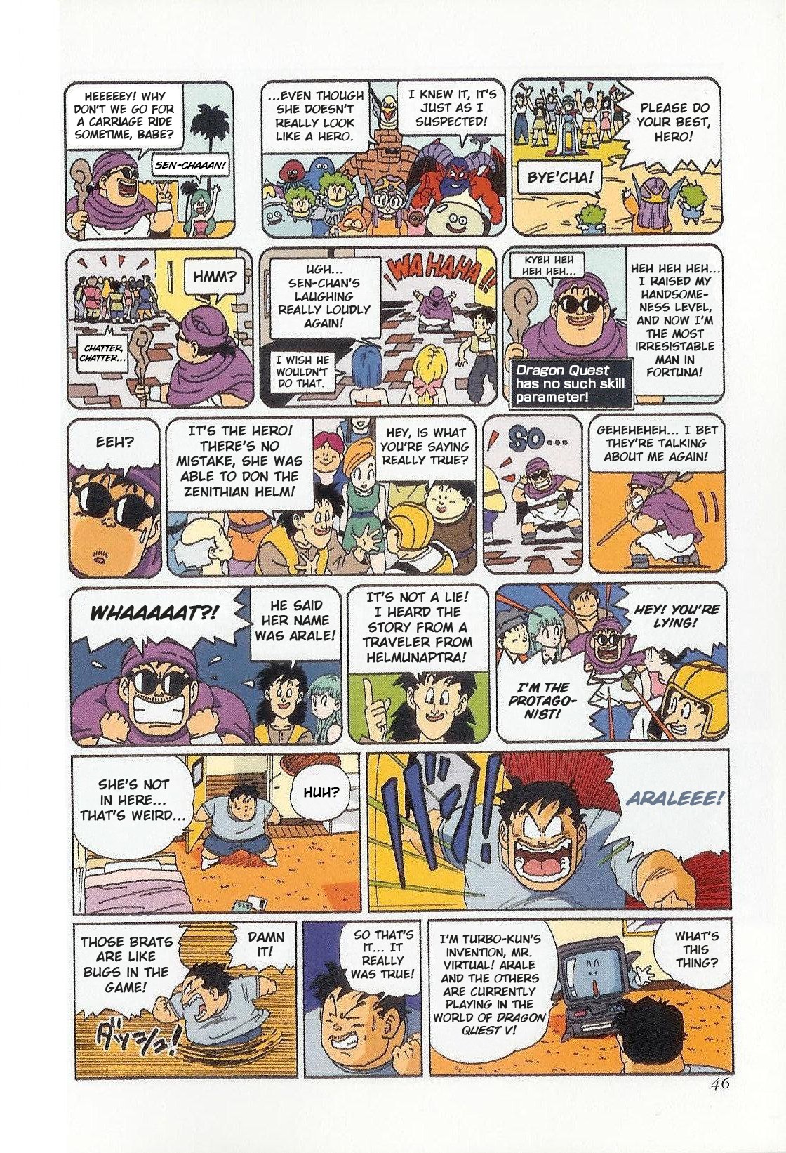The Brief Return of Dr. Slump Chapter 3 page 8 - Chapter 3: Arale, the Strongest Hero