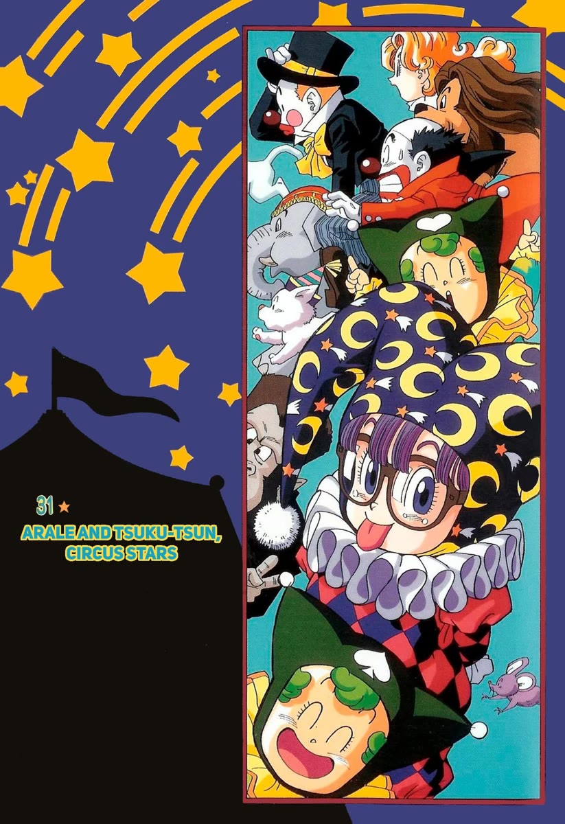 The Brief Return of Dr. Slump Chapter 31 page 7 - Chapter 31: Arale and Tsuku-tsun, Circus Stars