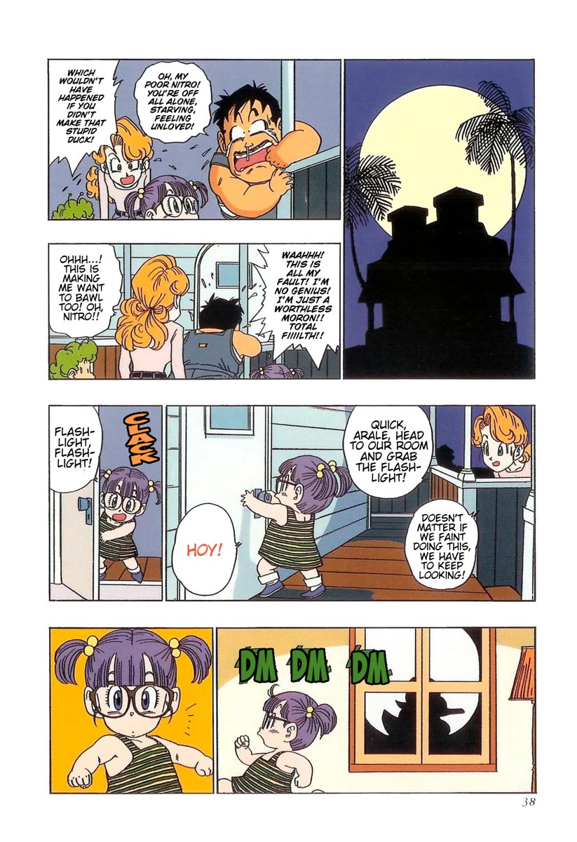The Brief Return of Dr. Slump Chapter 32 page 14 - Chapter 32: Nitro's Great Adventure