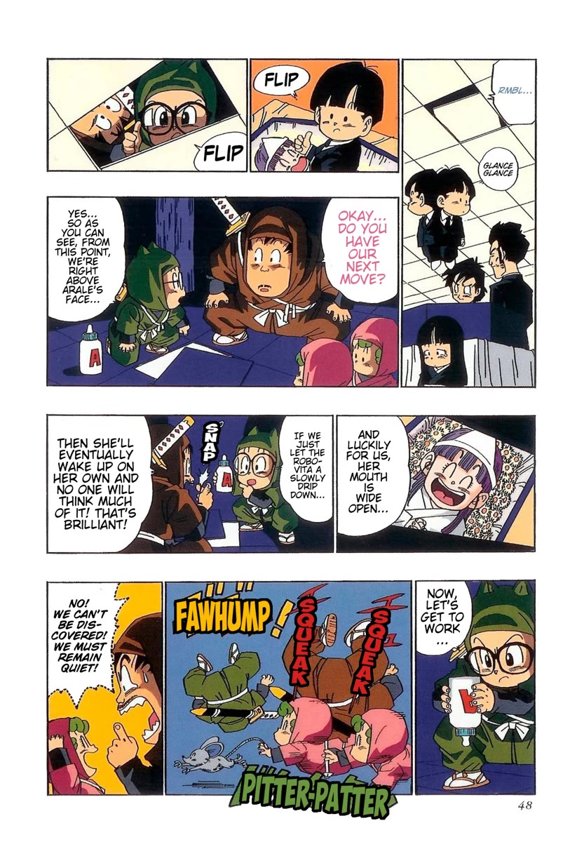 The Brief Return of Dr. Slump Chapter 33 page 10 - Chapter 33: Arale Dies