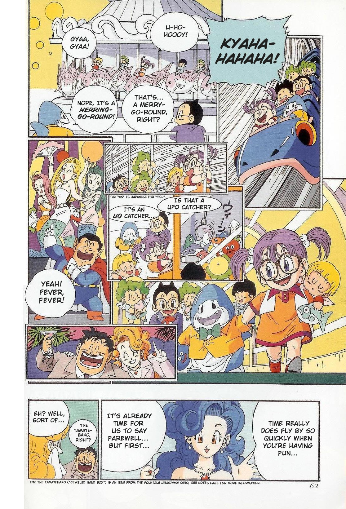 The Brief Return of Dr. Slump Chapter 4 page 10 - Chapter 4: Escorted by the Rescued Shark