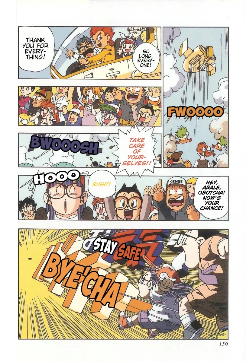 The Brief Return of Dr. Slump Chapter 40 page 12 - Chapter 40: Goodbye, Bye'cha! [END]