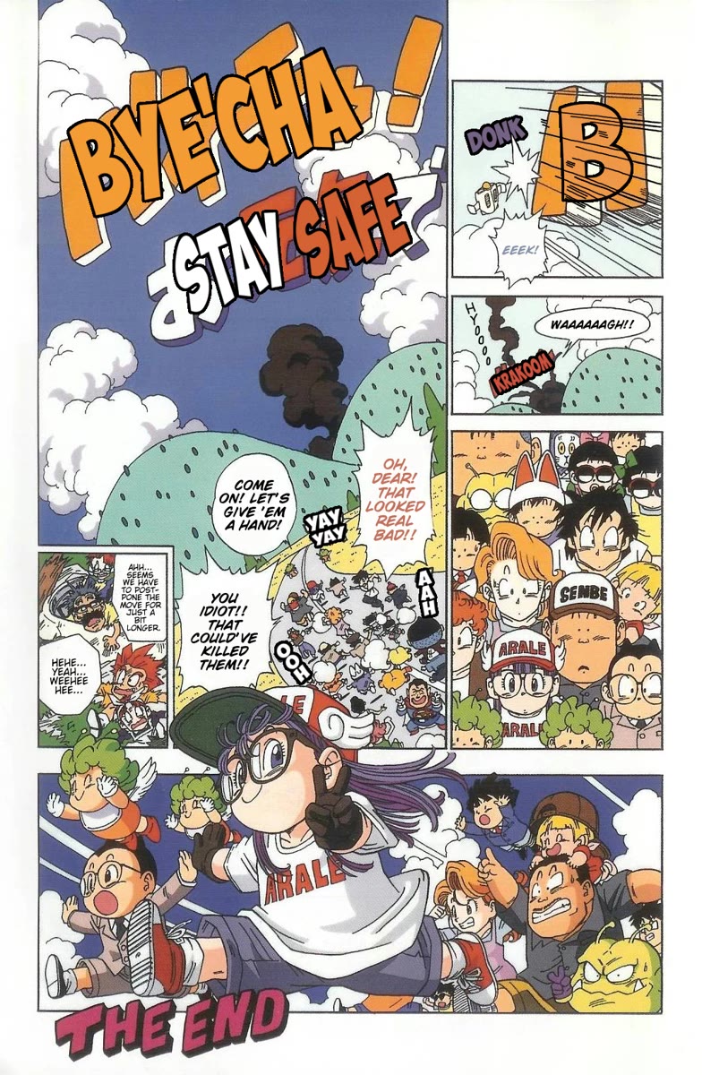 The Brief Return of Dr. Slump Chapter 40 page 13 - Chapter 40: Goodbye, Bye'cha! [END]