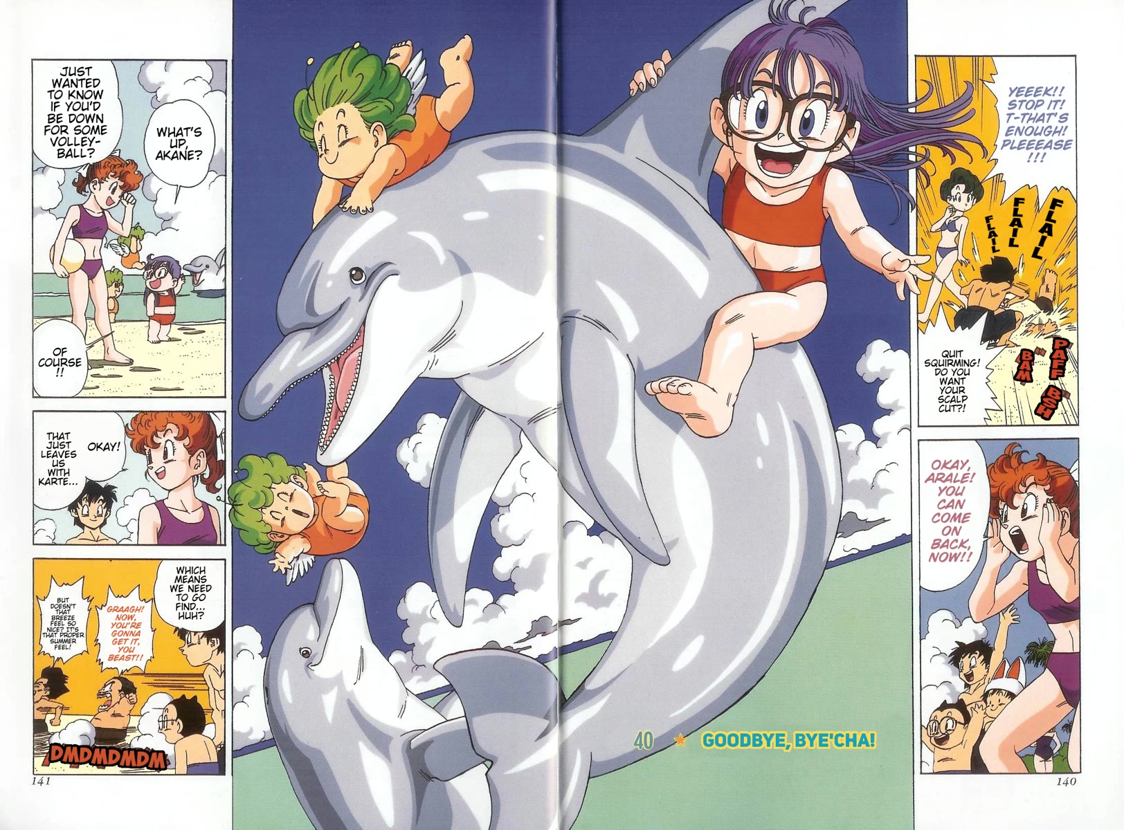 The Brief Return of Dr. Slump Chapter 40 page 3 - Chapter 40: Goodbye, Bye'cha! [END]