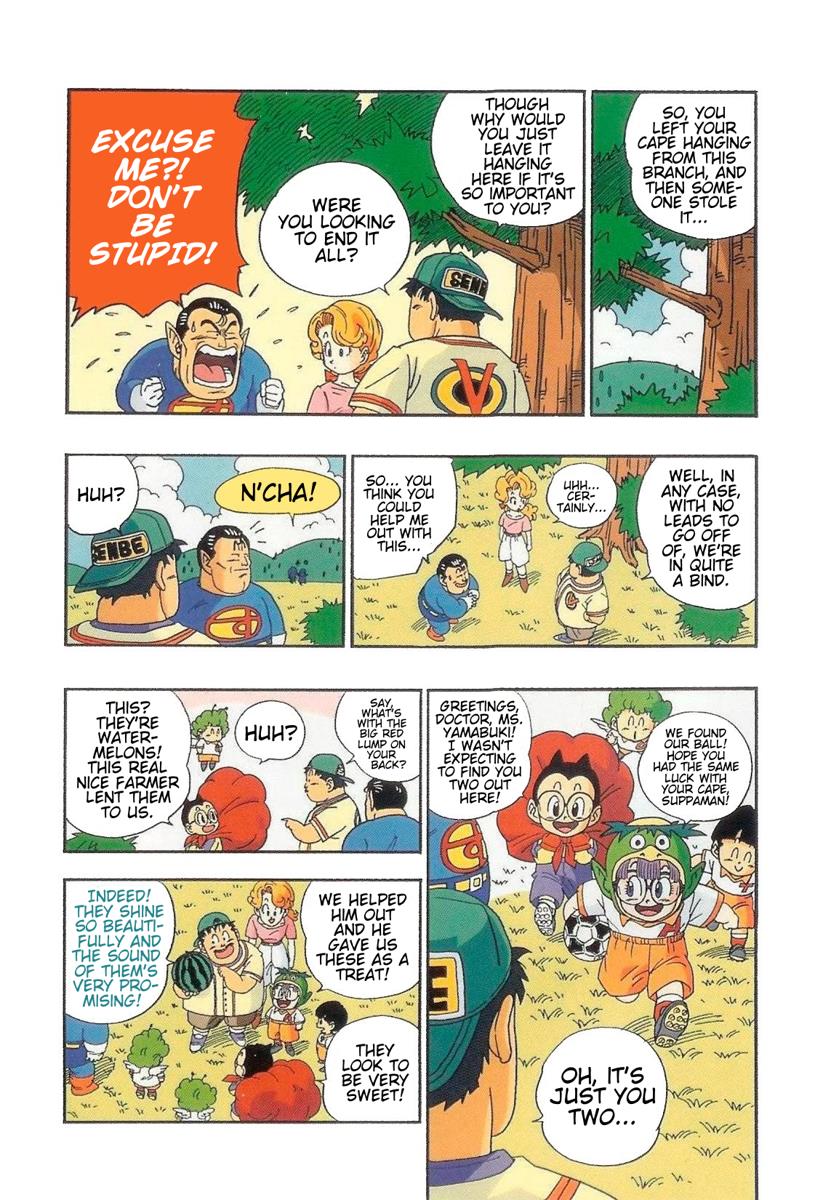 The Brief Return of Dr. Slump Chapter 6 page 10 - Chapter 6: Whatever Happened to the Cape of Suppa?!