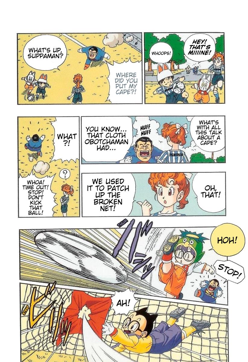 The Brief Return of Dr. Slump Chapter 6 page 14 - Chapter 6: Whatever Happened to the Cape of Suppa?!