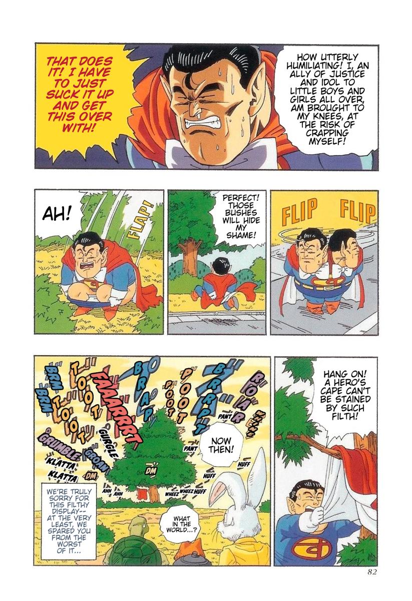 The Brief Return of Dr. Slump Chapter 6 page 4 - Chapter 6: Whatever Happened to the Cape of Suppa?!