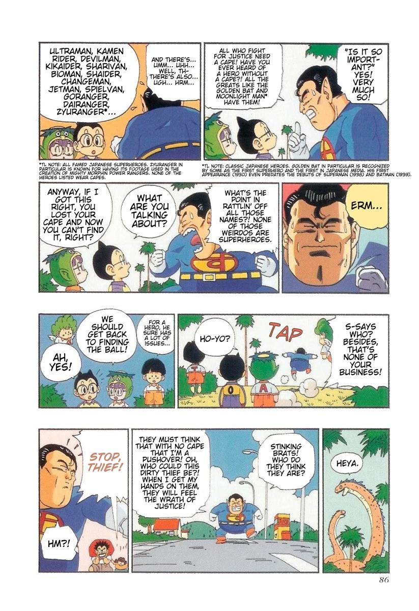 The Brief Return of Dr. Slump Chapter 6 page 8 - Chapter 6: Whatever Happened to the Cape of Suppa?!