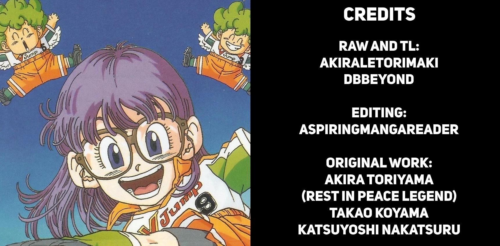 The Brief Return of Dr. Slump Chapter 8 page 1 - Chapter 8: Arale's Big Change