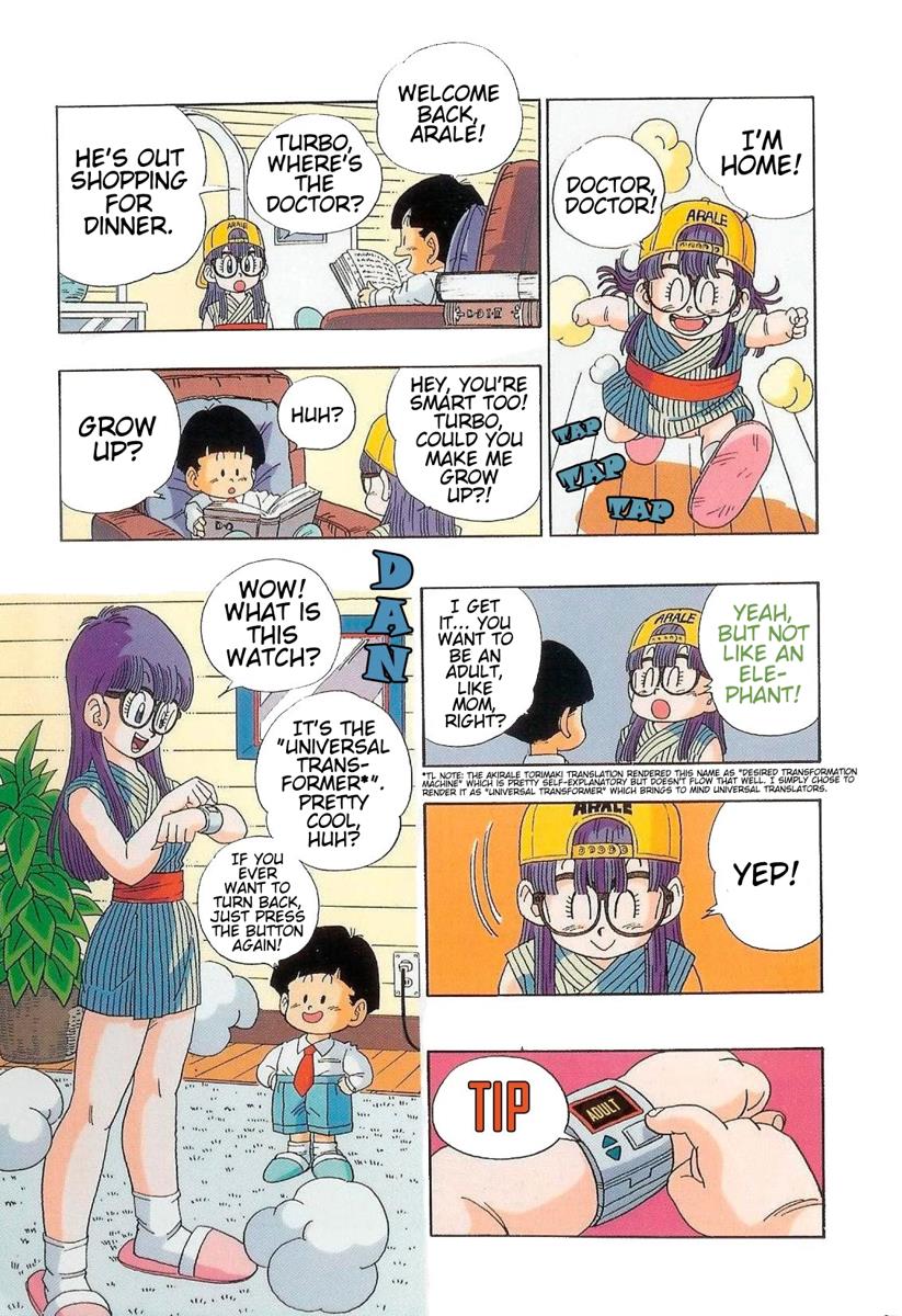 The Brief Return of Dr. Slump Chapter 8 page 7 - Chapter 8: Arale's Big Change