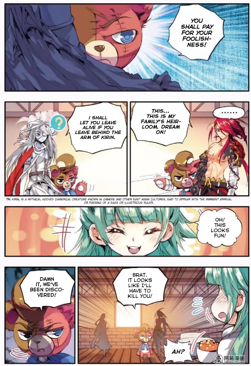 The Broken Girl and the Devil's Bride Chapter 7 page 5 - Chapter 7: Darkness (Compilation: Ying Sha Kitty)