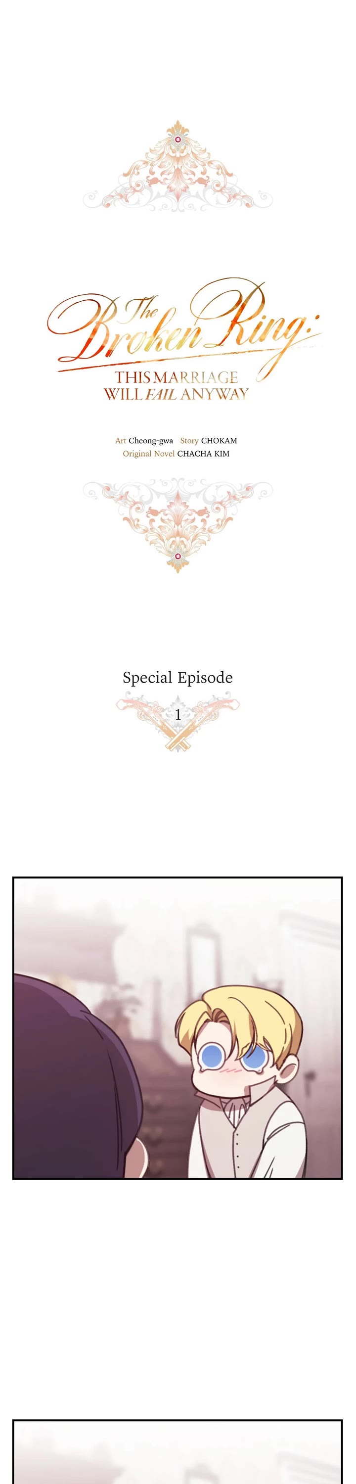 The Broken Ring: This Marriage Will Fail Anyway Chapter 104.5 page 1 - Chapter 104.5: Special Episode 1