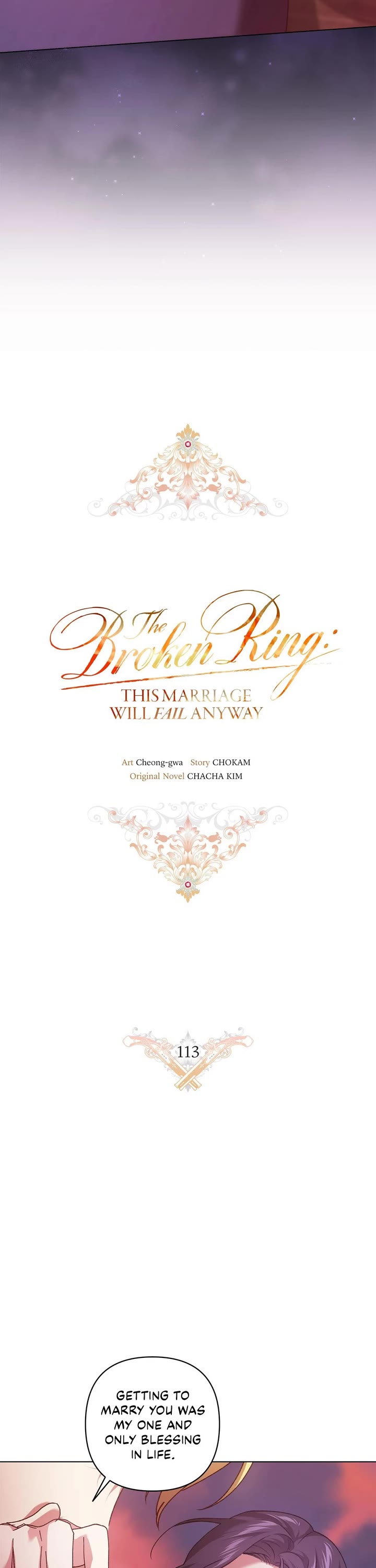 The Broken Ring: This Marriage Will Fail Anyway Chapter 113 page 12 - Chapter 113