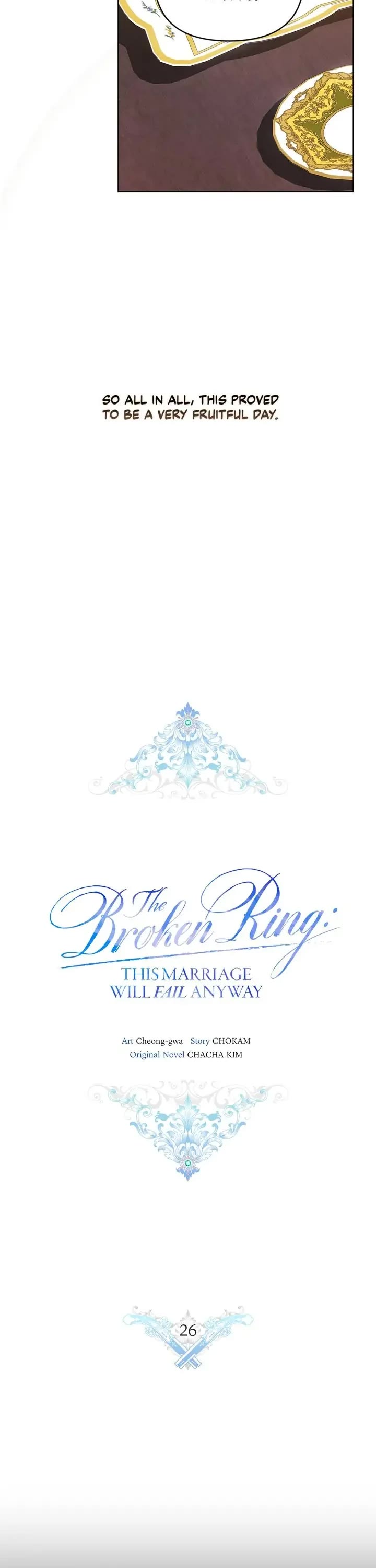 The Broken Ring: This Marriage Will Fail Anyway Chapter 26 page 13 - Chapter 26