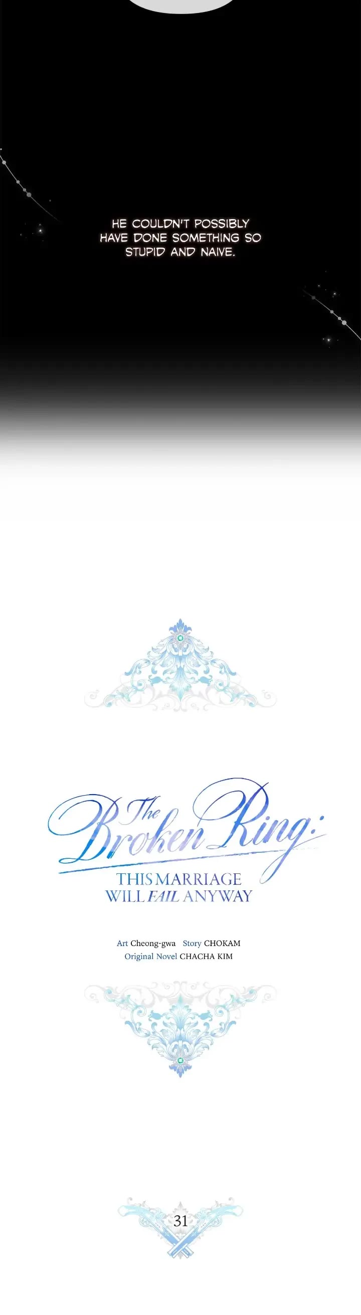 The Broken Ring: This Marriage Will Fail Anyway Chapter 31 page 8 - Chapter 31