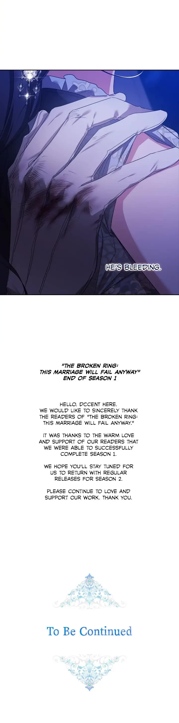 The Broken Ring: This Marriage Will Fail Anyway Chapter 46 page 44 - Chapter 46: S1 End