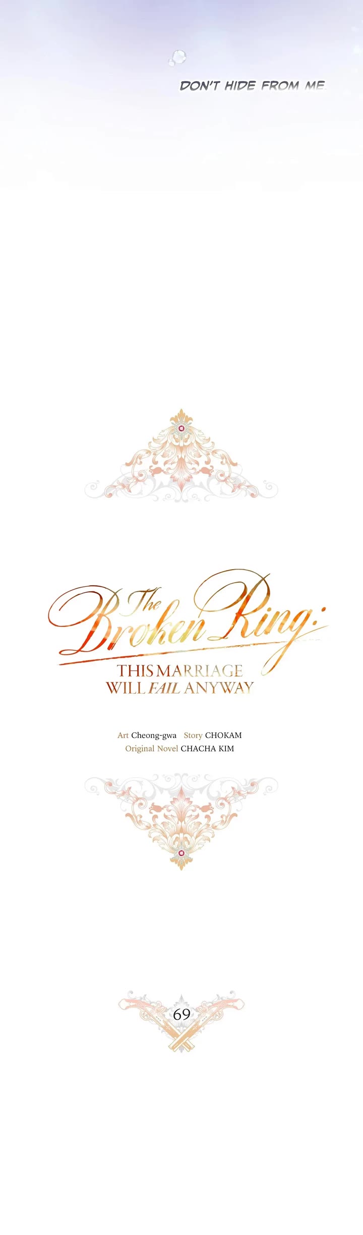 The Broken Ring: This Marriage Will Fail Anyway Chapter 69 page 9 - Chapter 69