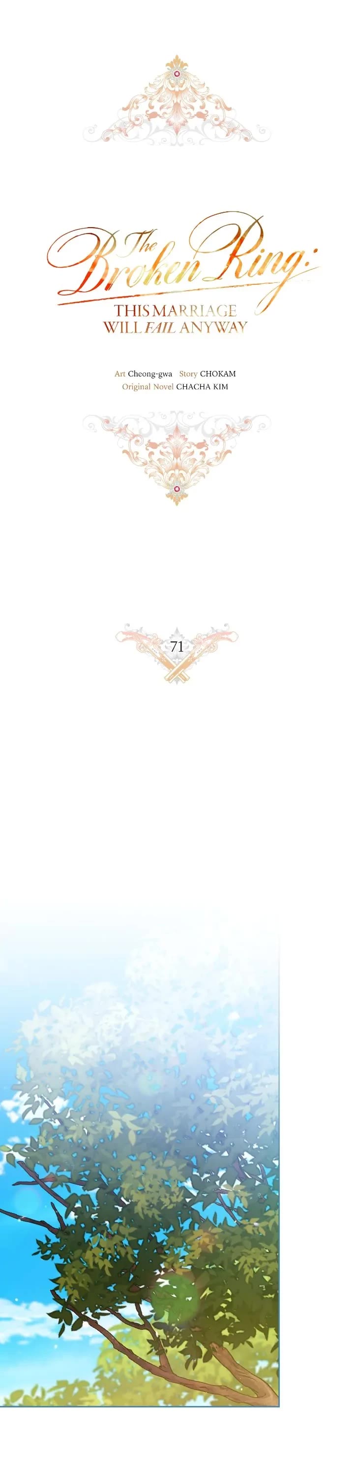 The Broken Ring: This Marriage Will Fail Anyway Chapter 71 page 6 - Chapter 71