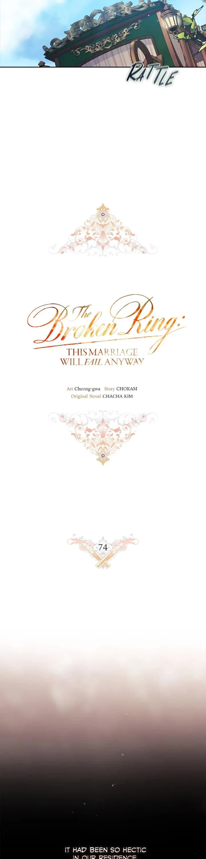 The Broken Ring: This Marriage Will Fail Anyway Chapter 74 page 6 - Chapter 74