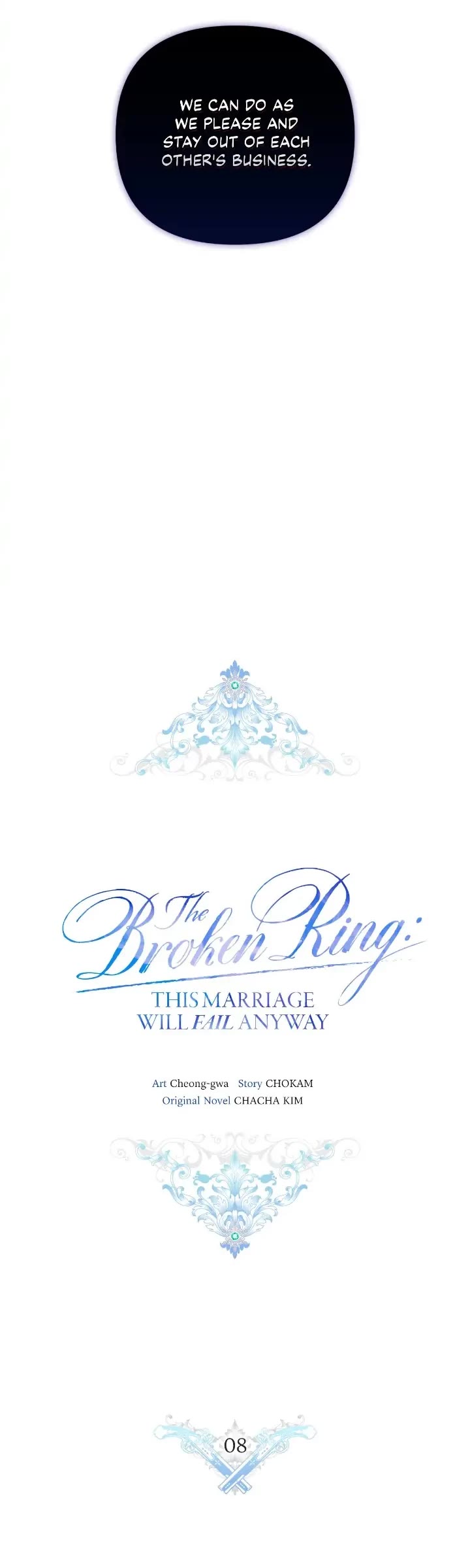 The Broken Ring: This Marriage Will Fail Anyway Chapter 8 page 10 - Chapter 8