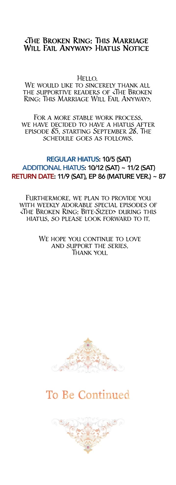 The Broken Ring: This Marriage Will Fail Anyway Chapter 85 page 47 - Chapter 85