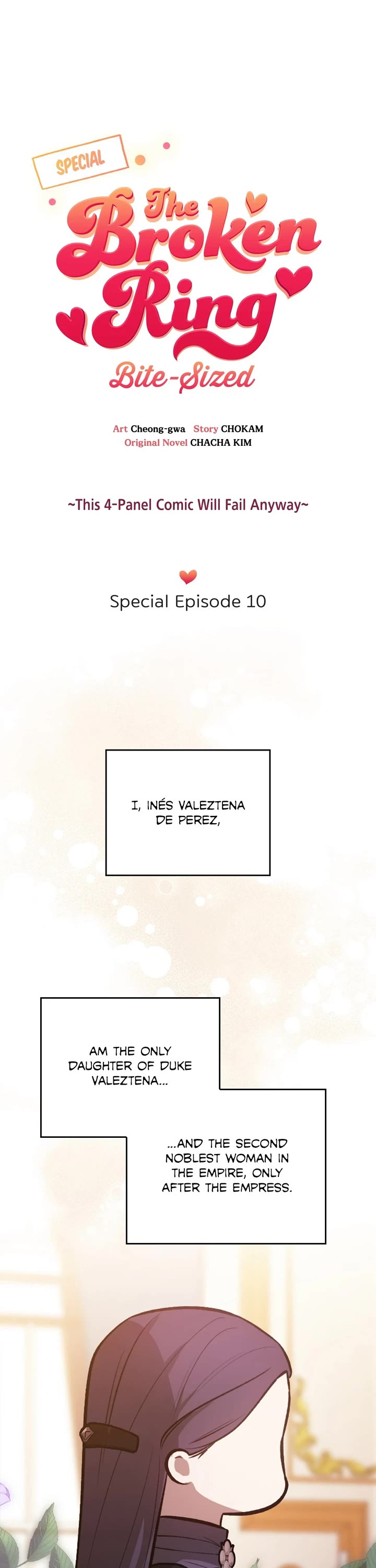The Broken Ring: This Marriage Will Fail Anyway Chapter 96.6 page 1 - Chapter 96.6: Special Episode 10