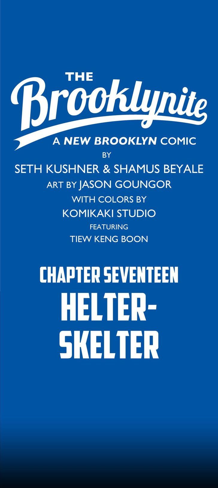 The Brooklynite Chapter 17 page 1 - Chapter 17