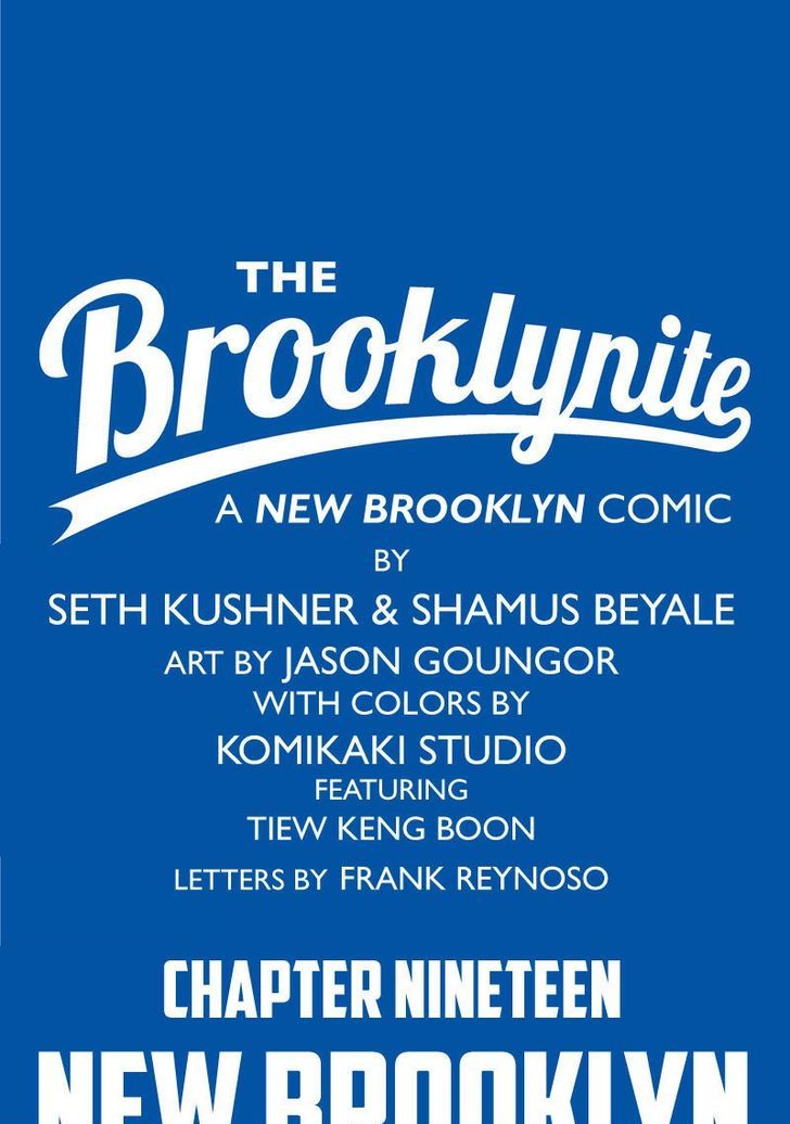 The Brooklynite Chapter 19 page 1 - Chapter 19