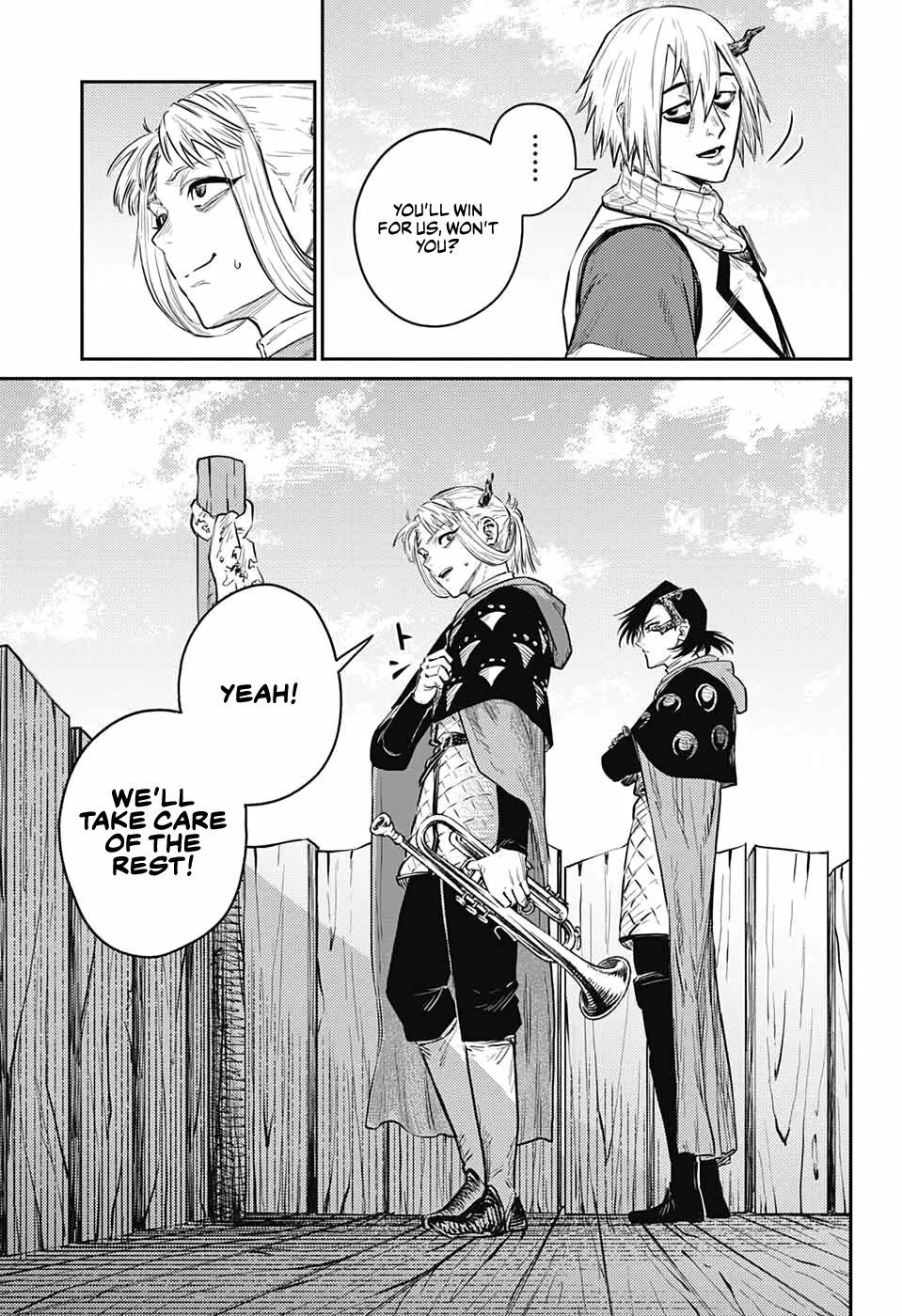 The Bugle Call Chapter 11 page 55 - Chapter 11: Boy Meets Lady