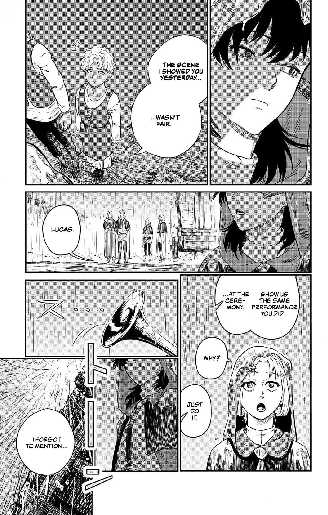 The Bugle Call Chapter 18 page 34 - Chapter 18: Taking Shelter From The Rain