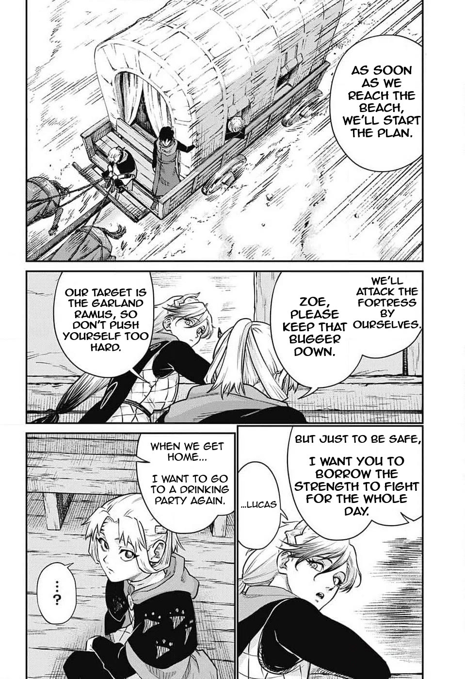 The Bugle Call Chapter 21 page 13 - Chapter 21: The Battle of Mont Tombe Castle