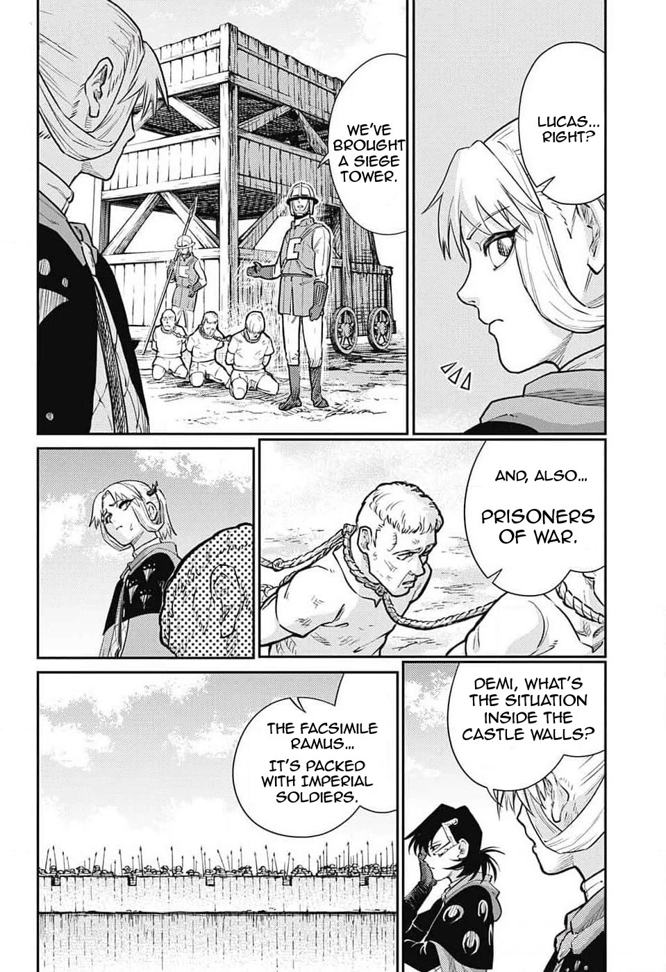 The Bugle Call Chapter 21 page 25 - Chapter 21: The Battle of Mont Tombe Castle