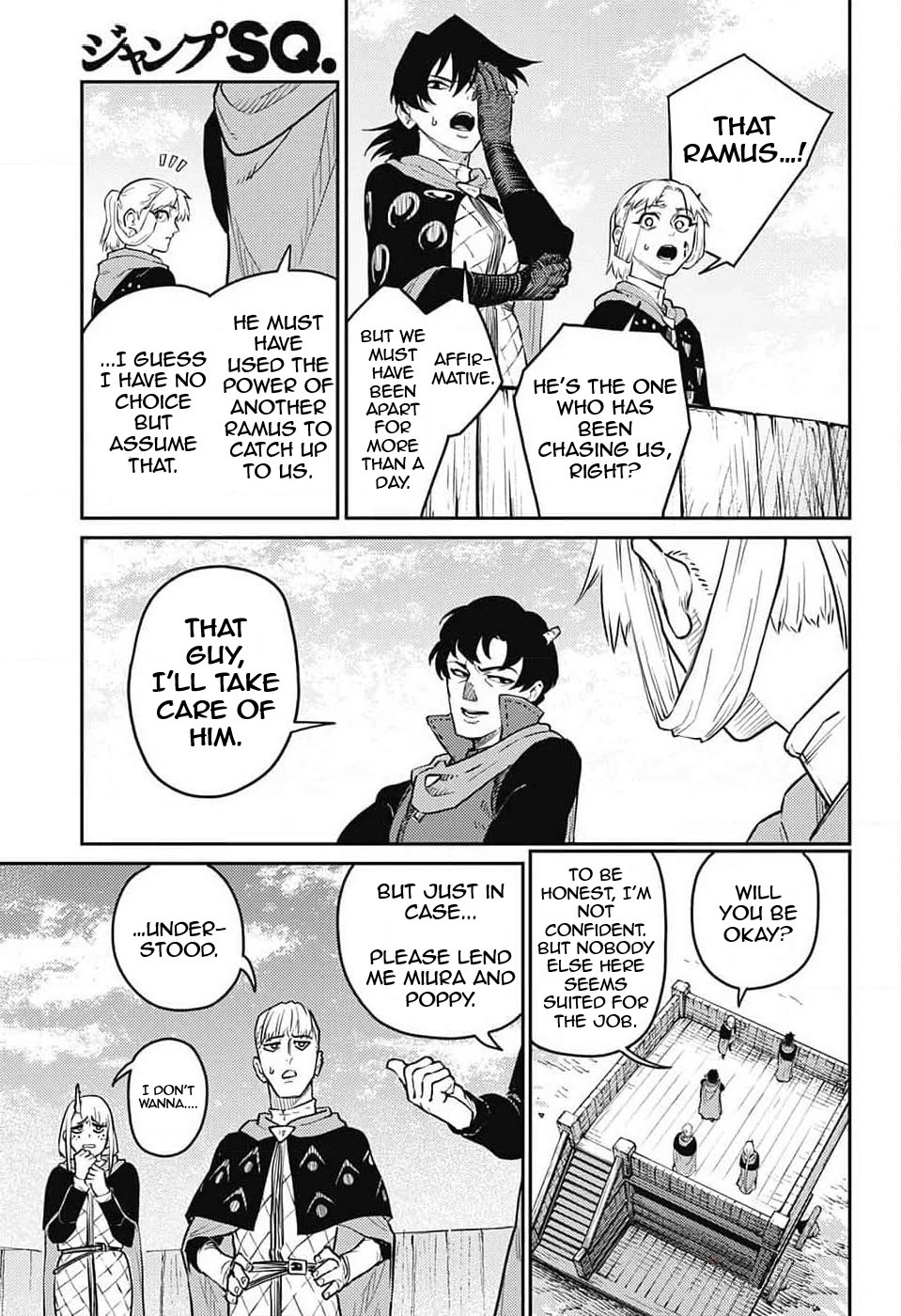 The Bugle Call Chapter 21 page 40 - Chapter 21: The Battle of Mont Tombe Castle