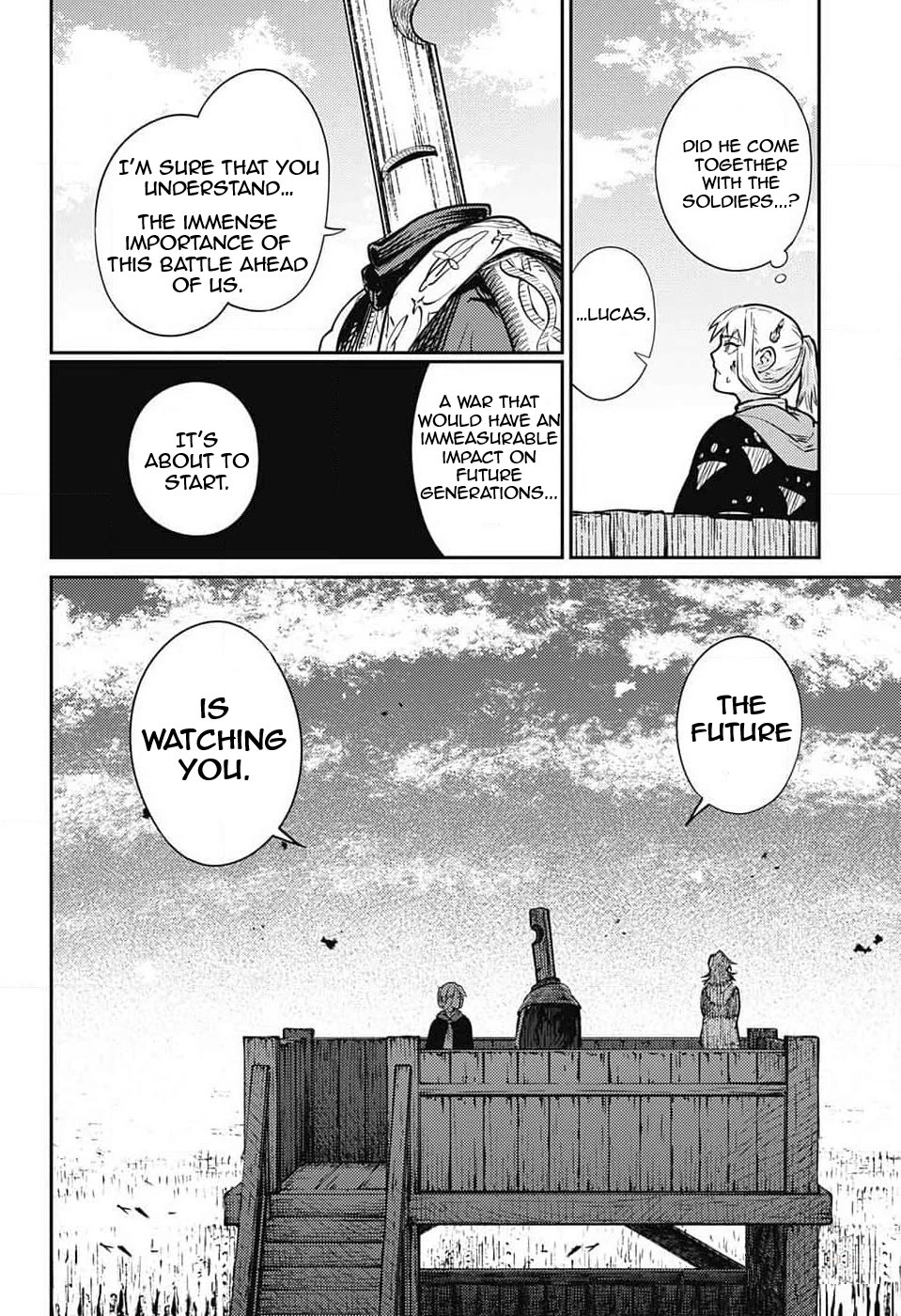 The Bugle Call Chapter 21 page 43 - Chapter 21: The Battle of Mont Tombe Castle