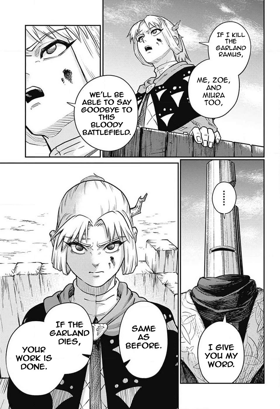 The Bugle Call Chapter 21 page 46 - Chapter 21: The Battle of Mont Tombe Castle