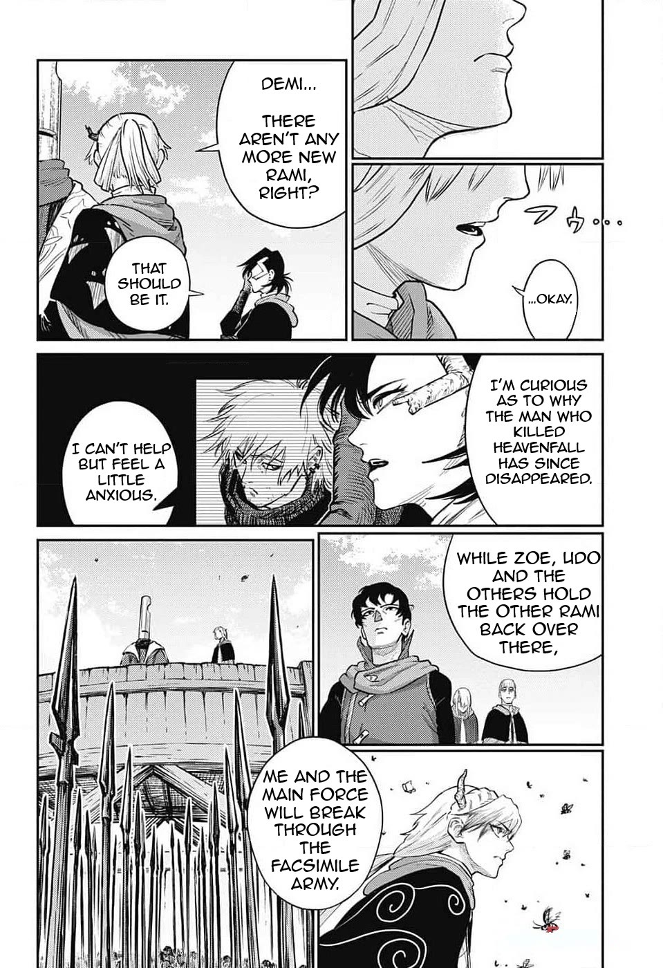The Bugle Call Chapter 21 page 47 - Chapter 21: The Battle of Mont Tombe Castle
