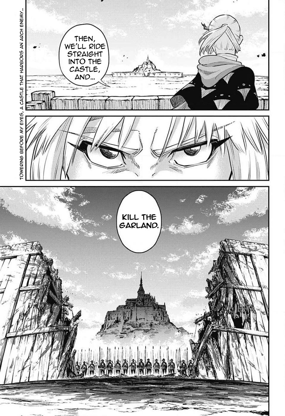 The Bugle Call Chapter 21 page 48 - Chapter 21: The Battle of Mont Tombe Castle