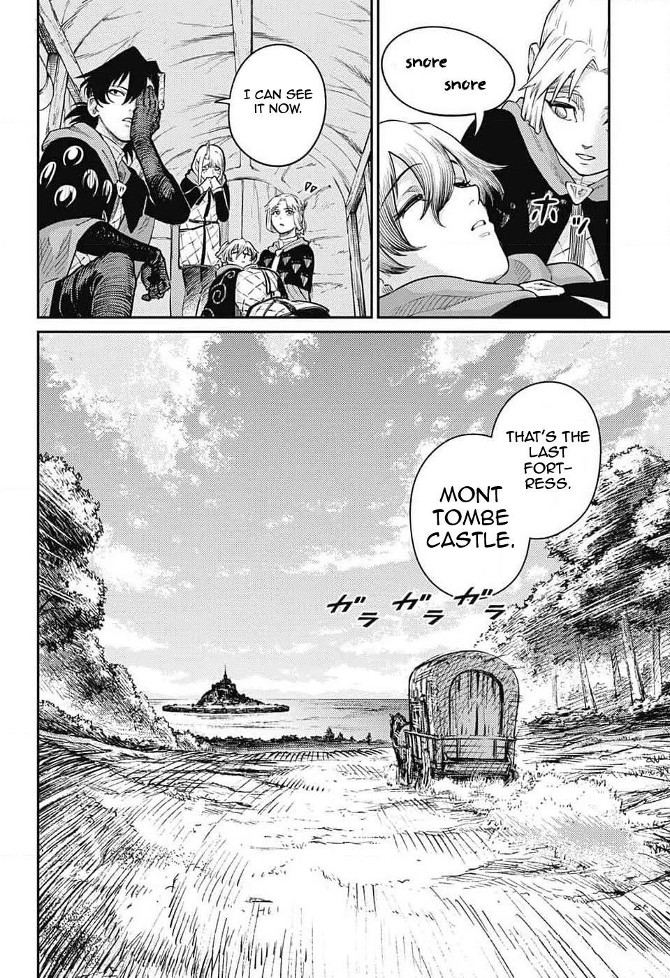 The Bugle Call Chapter 21 page 5 - Chapter 21: The Battle of Mont Tombe Castle