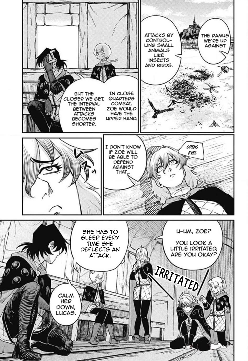 The Bugle Call Chapter 21 page 6 - Chapter 21: The Battle of Mont Tombe Castle