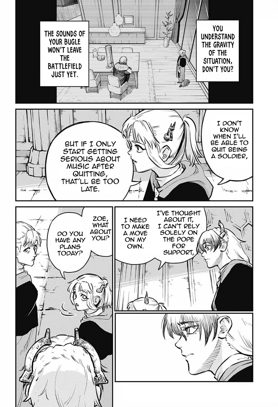 The Bugle Call Chapter 29 page 5 - Chapter 29: Zoe's World