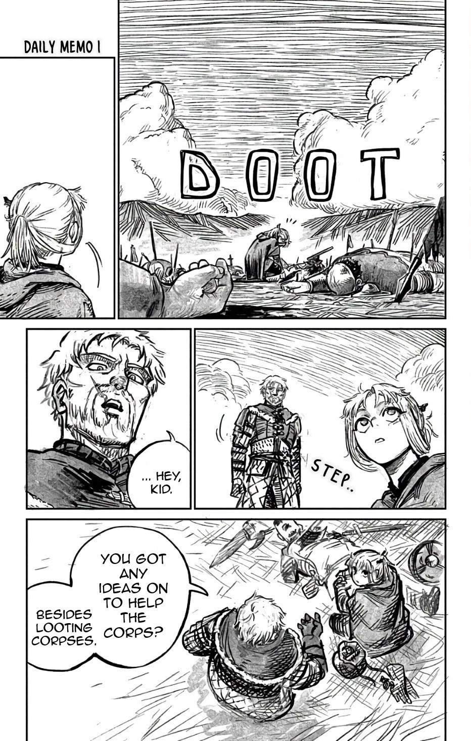 The Bugle Call Chapter 3.1 page 4 - Chapter 3.1: Volume 1 Extras