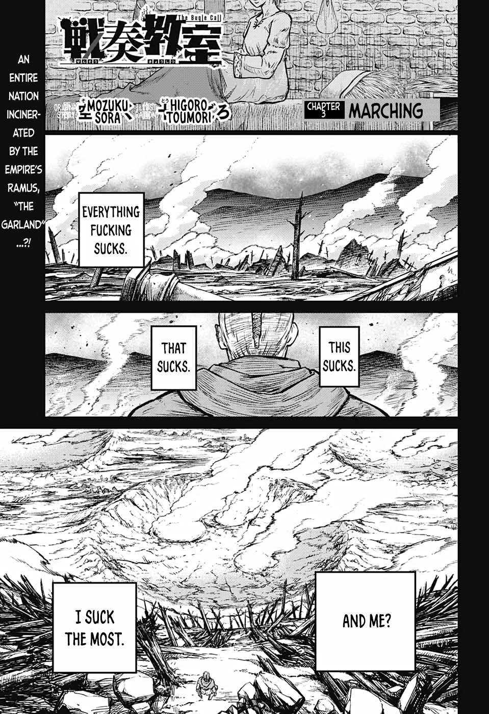 The Bugle Call Chapter 3 page 2 - Chapter 3: Marching