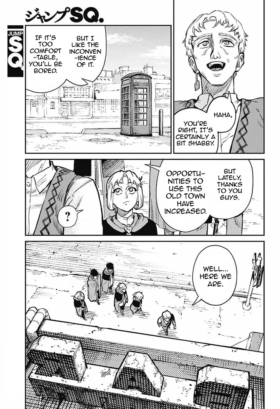 The Bugle Call Chapter 31 page 23 - Chapter 31: The Village of The Futurists