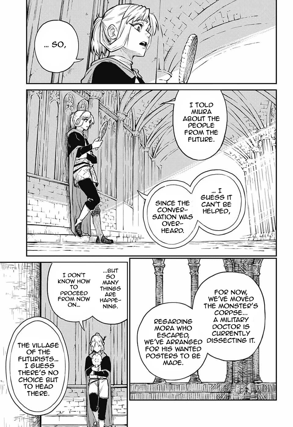 The Bugle Call Chapter 31 page 4 - Chapter 31: The Village of The Futurists