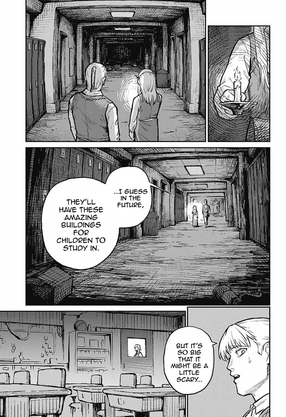 The Bugle Call Chapter 31 page 57 - Chapter 31: The Village of The Futurists
