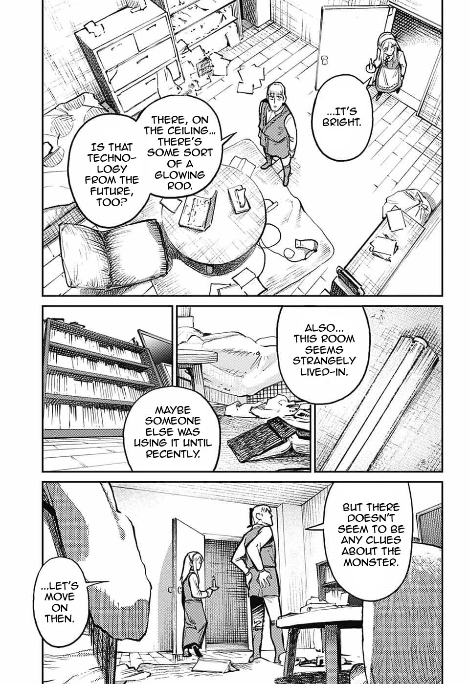 The Bugle Call Chapter 31 page 59 - Chapter 31: The Village of The Futurists