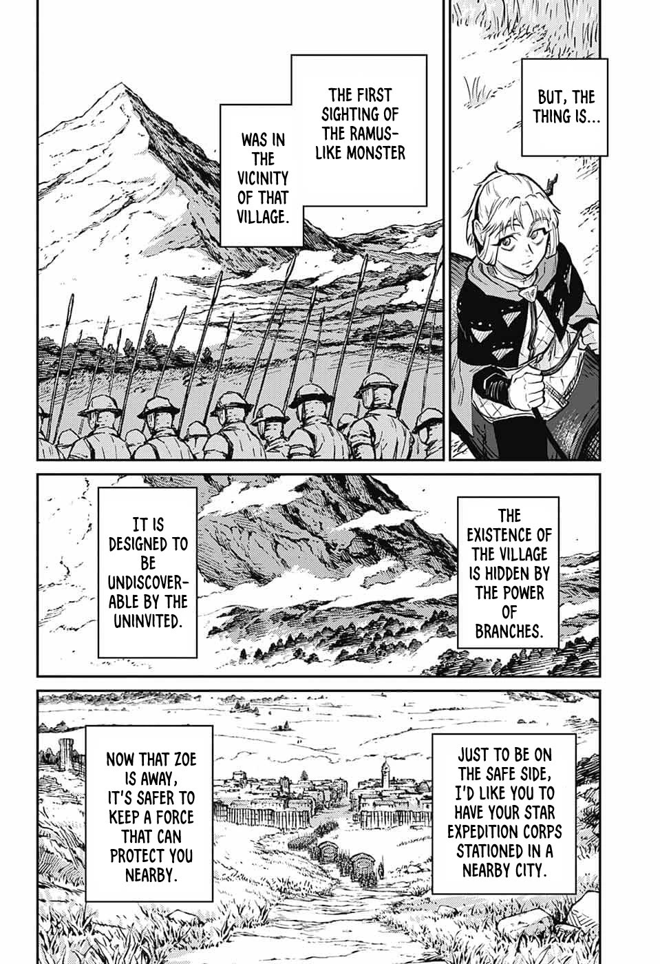 The Bugle Call Chapter 31 page 7 - Chapter 31: The Village of The Futurists